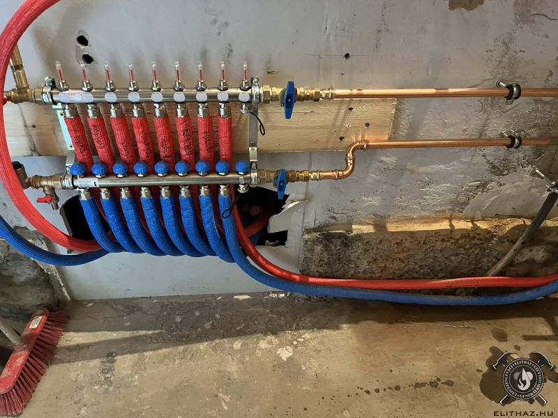 Családi ház épületgépészeti kialakítás: víz, gáz és fűtés